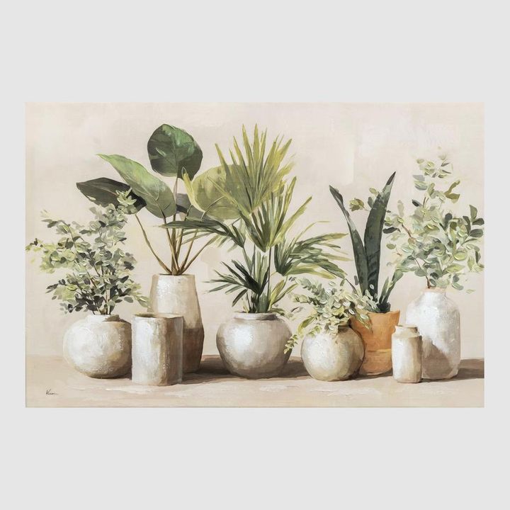 Earthen Greens Wall Art 122.5 x 80.5cm.