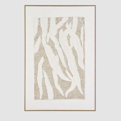 Linen Botanica B Wall Art 82.5 x 122.5cm