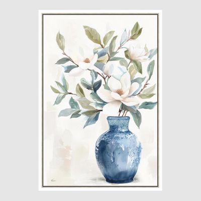 Magnolia Serenity B Wall Art 82.5 x 122.5cm.