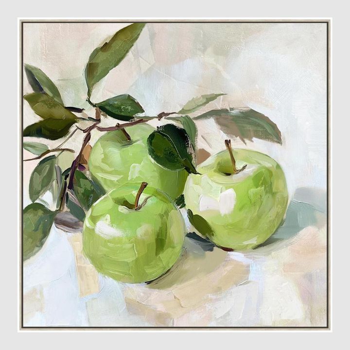 Verdant Still Life Wall Art 82.5 x 82.5cm.