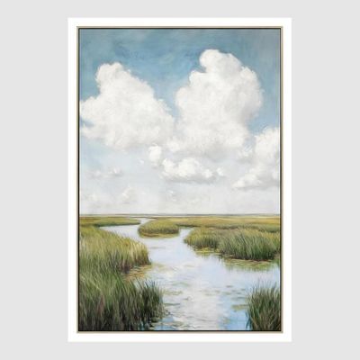 Still Horizons Wall Art 82.5 x 122.5cm.