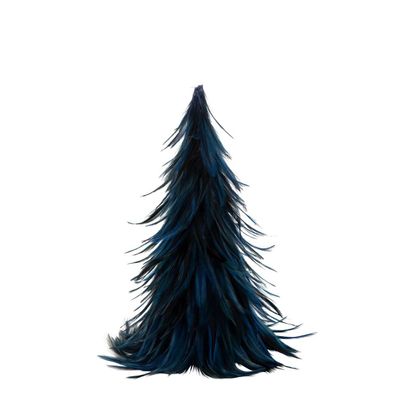 Periny Feather Cone Tree Small Navy Blue