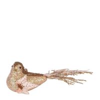 Ivy Clip on Bird Pink