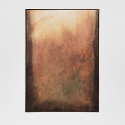 Amber Haze Canvas Wall Art 100x140cm.