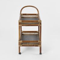 Rattan Bar Cart