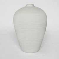 Laila  Vase White