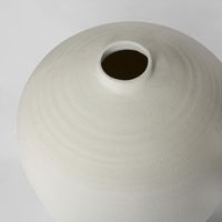 Laila  Vase White
