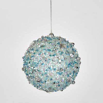 Glitterati Bauble Mint Green