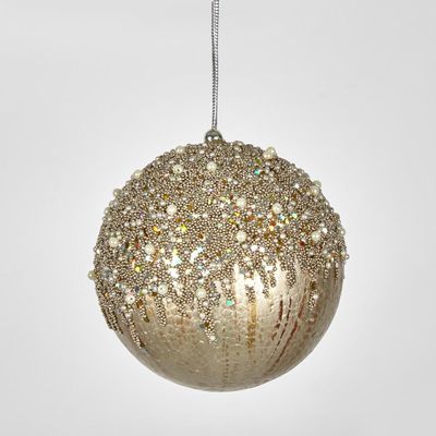 Antique Beaded Bauble
