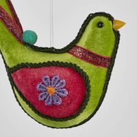 Powers Funky Hanging Bird Green