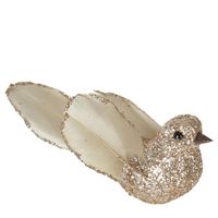 24505666 Box of 4 Champagne Clip on Birds