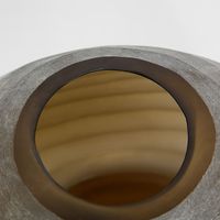 Nira Black Vessel Mouth Blown