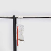 The James Marble Console Black/White Marble