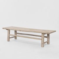 Henan Elm 120 Year Wooden Antique Bench No. 2