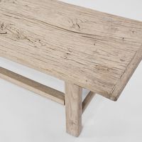 Henan Elm 120 Year Wooden Antique Bench No. 2