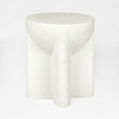 Vassili Side Table Chalk -Outdoor