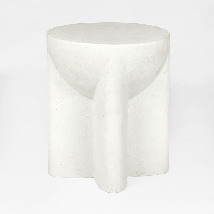 Vassili Side Table Chalk - Outdoor Undercover