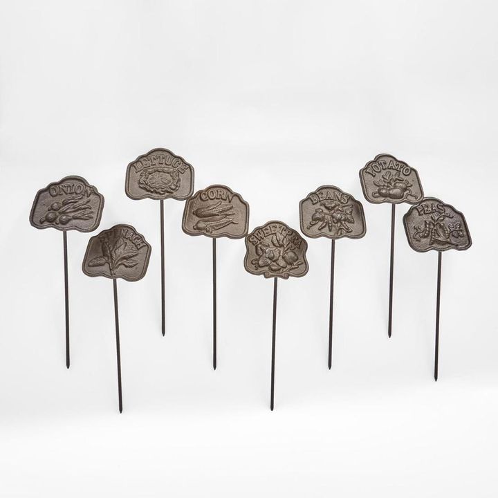 Vegetable Garden Stake Set of 8