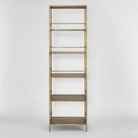Burnley Shelf 5 Tier Brass
