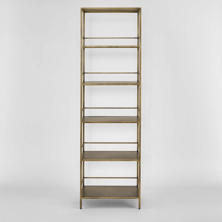 Burnley Shelf 5 Tier Brass