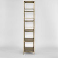 Burnley Shelf 5 Tier Brass