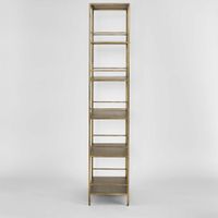 Burnley Shelf 5 Tier Brass