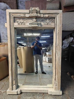 Decorative Wooden Mirror D