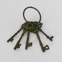 Provence Keys Set 5 Brown