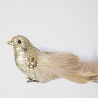 Zaza Clip on Bird Set of 3 Gold