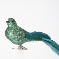 Attaz Clip on Bird Set of 3 Green