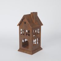Rusty Candle House Small
