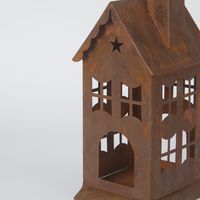 Rusty Candle House Small