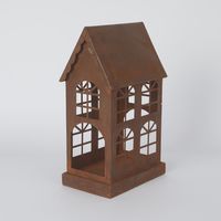 Rusty Candle House Large