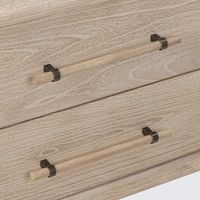 Bayview Bedside 2 Drawer&nbsp;Natural Whitewash