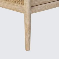 Bayview Bedside 2 Drawer&nbsp;Natural Whitewash