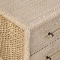 Bayview Bedside 2 Drawer&nbsp;Natural Whitewash