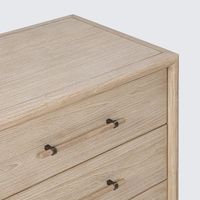 Bayview Dresser 6 drawer Natural Whitewash