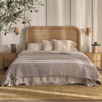 Long Island QS Rattan Bedhead.