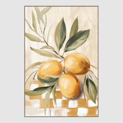Lemon Wall Art B