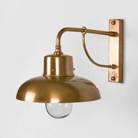 Bridgewater Outdoor Wall Light Brass