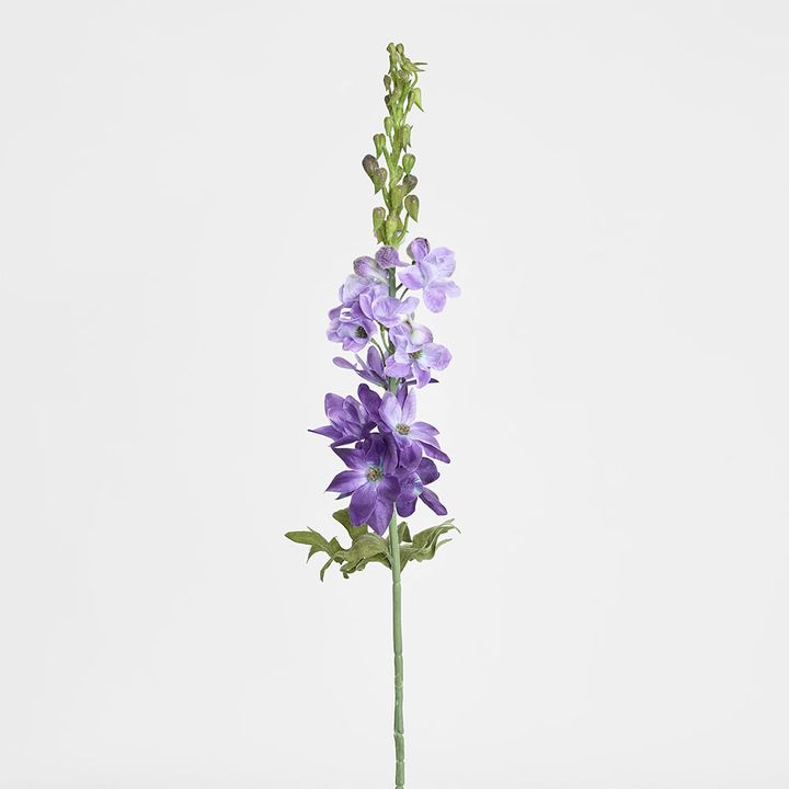 Delphinium Flower Stem 88cm Purple