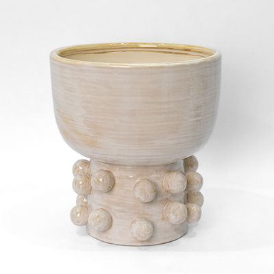 Hector Bobble Planter LGE Natural