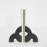Loop Bookends Black