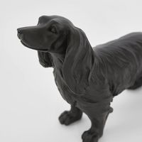 Coco Dachshund&nbsp; Sculpture Black