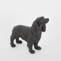 Coco Dachshund&nbsp; Sculpture Black