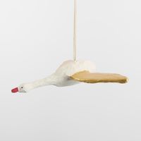 Mache Celestial Goose Tree Decoration