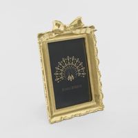 Vera Bow Photo Frame 4 x 6 Gold