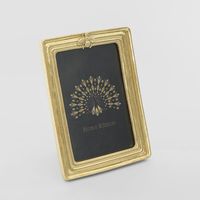 Vera Bee Rectangle Photo Frame 4 x 6 Gold