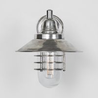 Clark Outdoor Wall Light Antique Silver