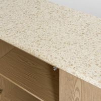 Arlo Buffet Light Oak & Terrazzo
